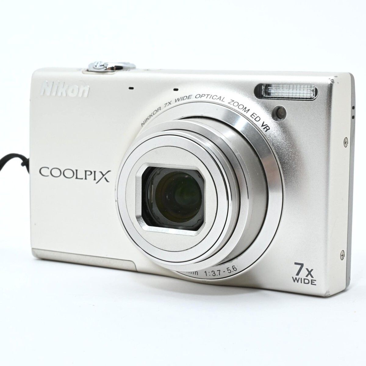 実写美⭕️良品【動作確認済】Nikon COOLPIX S6100 シルバー 実写美⭕️良品【動作確認済】Nikon COOLPIX S6100 シルバー