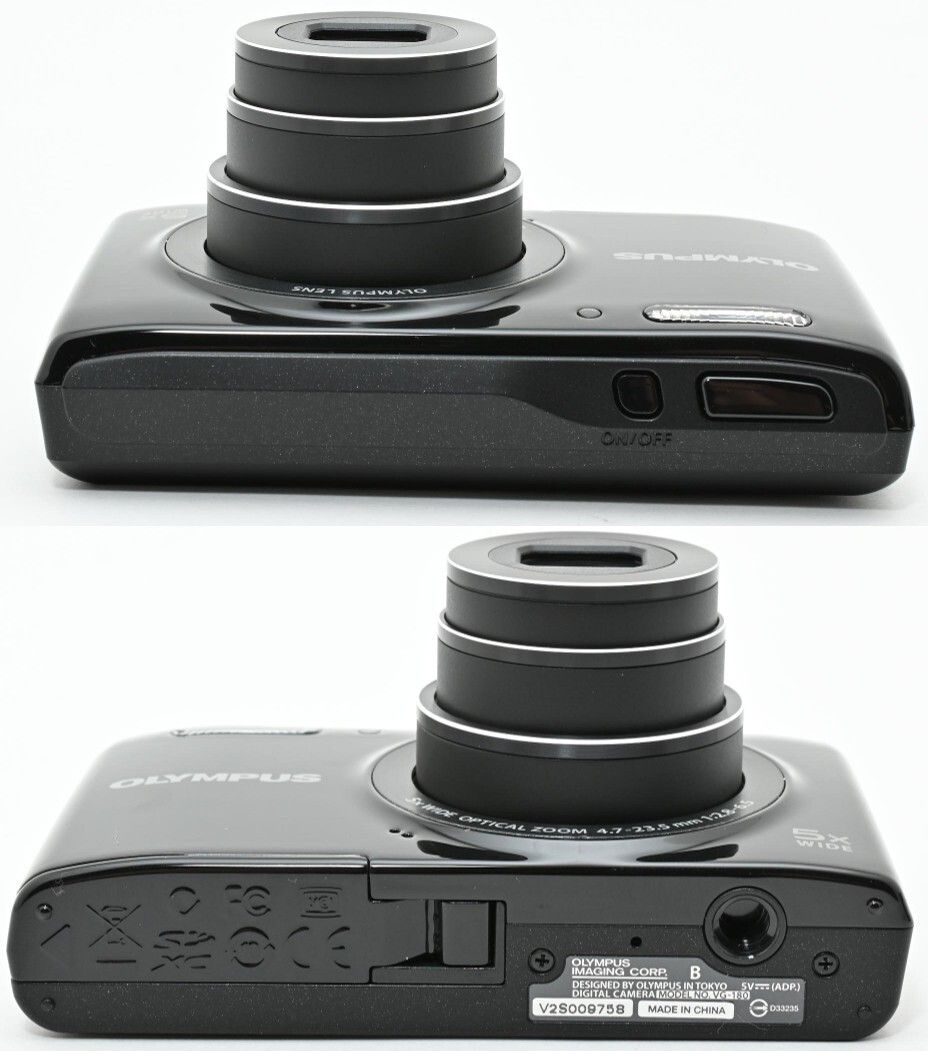 1120＜美品＞ Olympus Stylus VG-180 Black - メルカリ