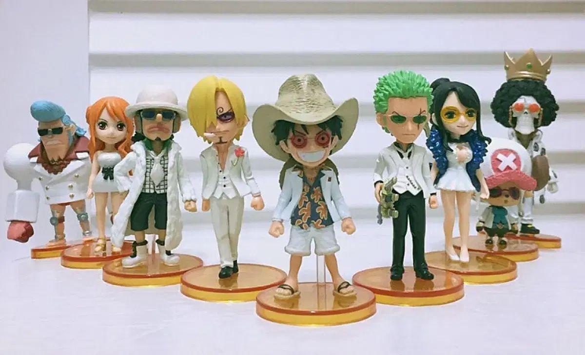 ONE PIECE フィルムGOLD ルフィ一味 ワールドコレクタブルフィギュア