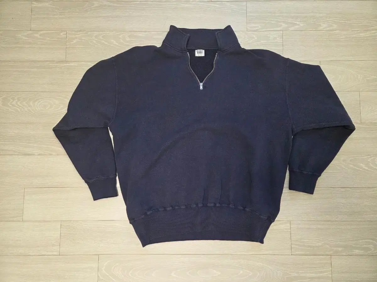 ダブルワークス ループホイール ジップアップスウェット マンツーマン