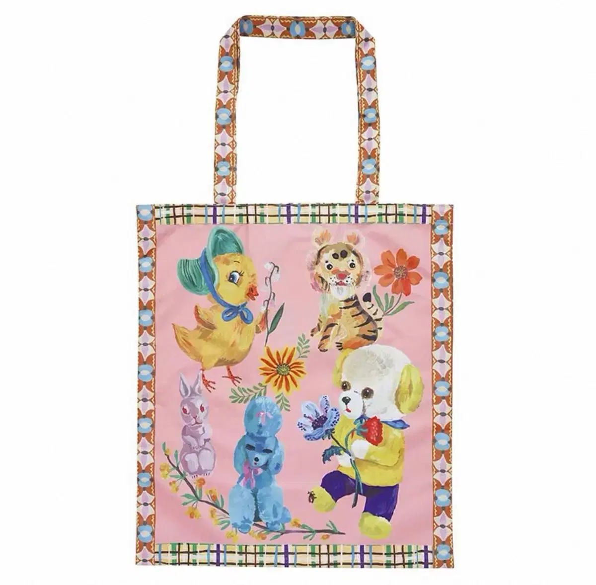 日本輸入 nathalielete イラストレーター ショルダバッグ ナタリーレテ 動物 折り畳み バッグ