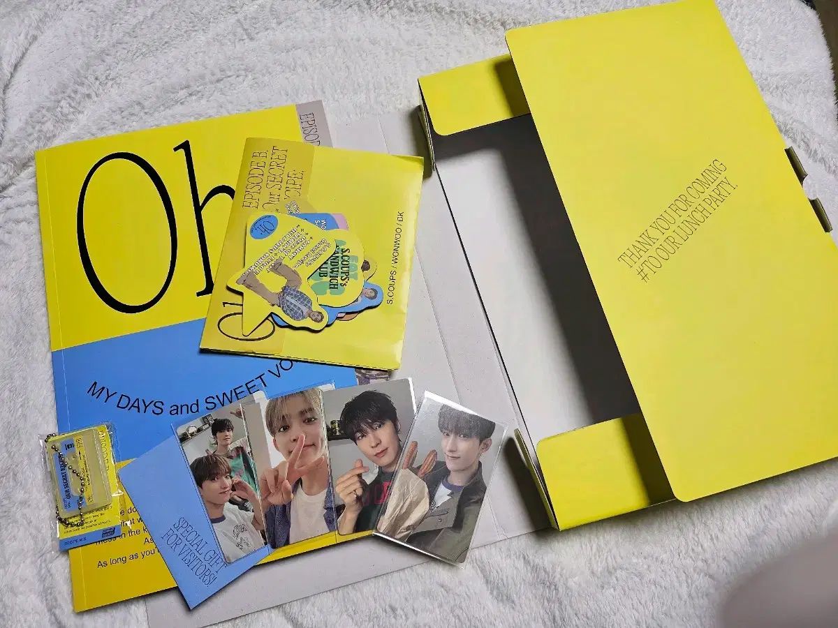 SEVENTEEN(セブンティーン・セブチ)フォトブック PHOTOBOOK エピソード