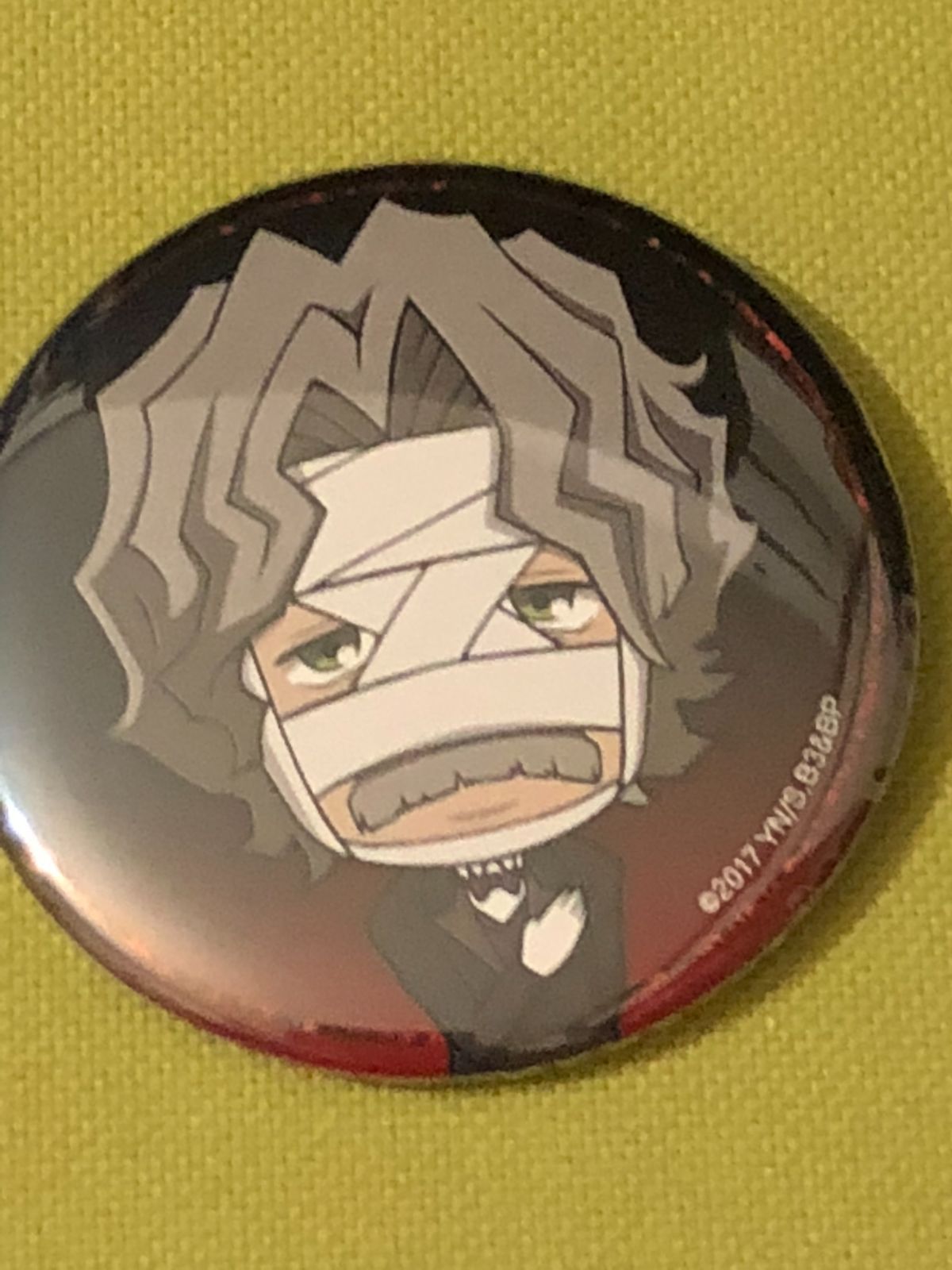 ギルベルト 缶バッジ 血界戦線 ギルベルト・F・アルトシュタイン 缶バッジ プリンセスカフェ