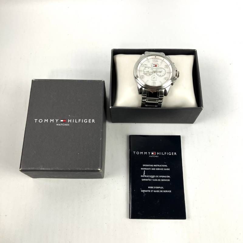 稼働品 新品電池交換済み TOMMY HILFIGER トミーヒルフィガー 腕時計