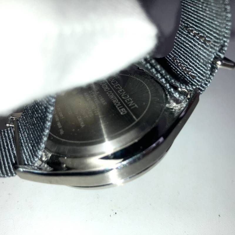 ナイロンベルト グレー