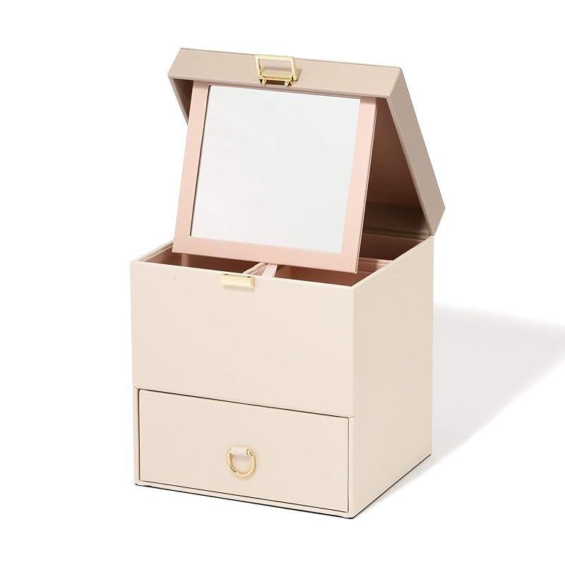 Francfranc フランフラン メイクボックス バイカラー コスメボックス