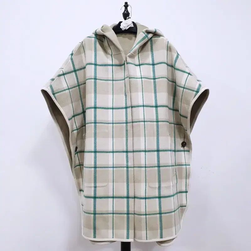 ビーンポール レディース リバーシブル フード ケープ コート