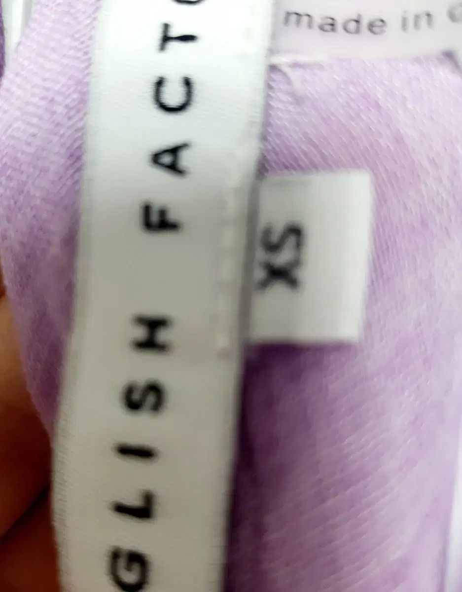 パープル マキシ