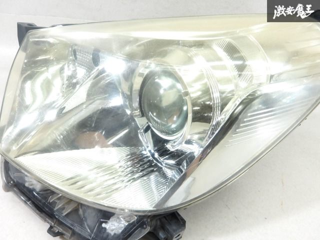 【割れ無し!!】トヨタ 純正 KGJ10 IQ ハロゲン ヘッドライト ヘッドランプ レンズ 左 左側 助手席側 KOITO 74-1 81170-74010 棚J-10