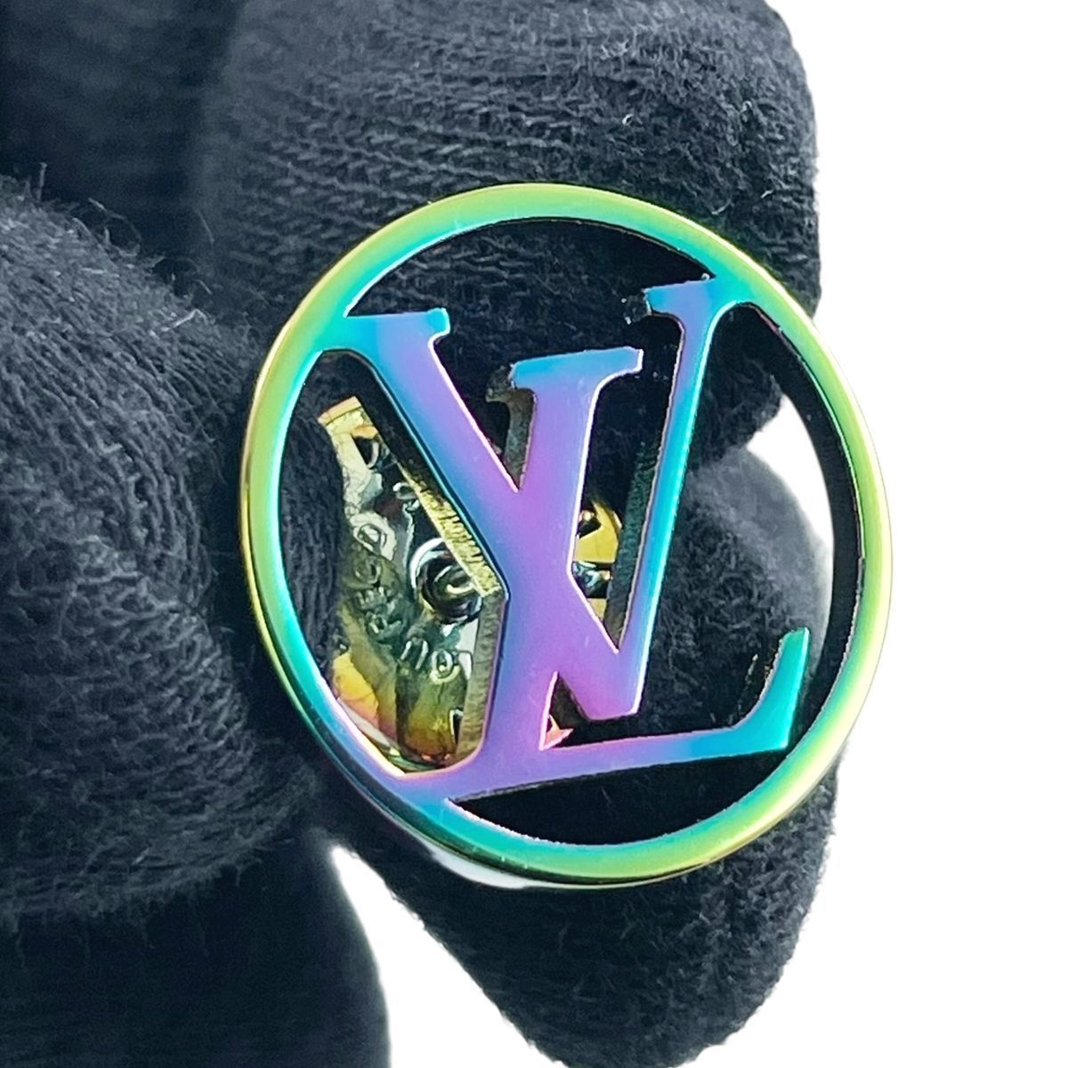 中古】 LOUIS VUITTON ルイ・ヴィトン フラグメント エクリプス ピン 
