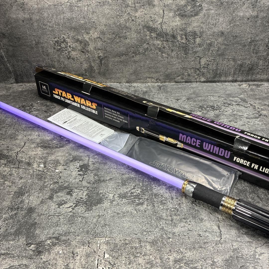 マスターレプリカ FX ライトセーバー メイス・ウィンドゥ Lightsaber スターウォーズ メイス・ウィンドゥ FXライトセーバー マスター