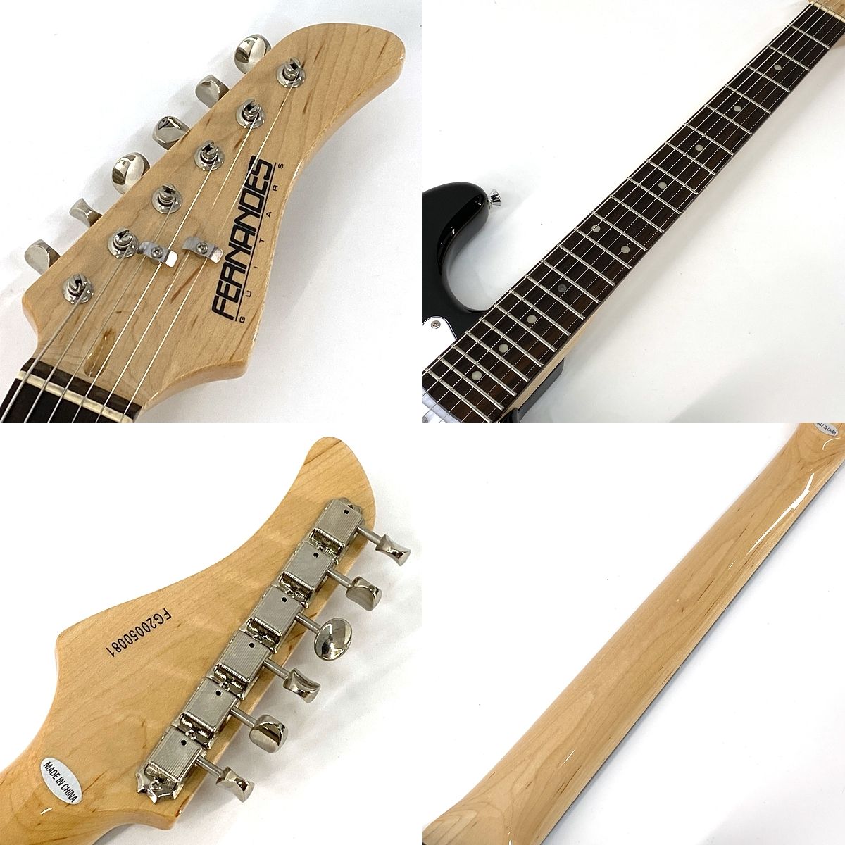 FERNANDES フェルナンデス LE-1Z ブラック ストラトキャスター エレキ
