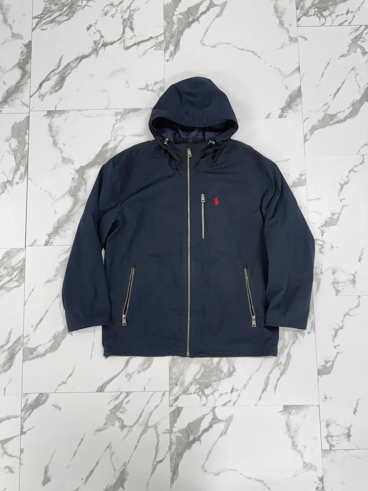 ポロラルフローレン ネイビー ウィンドブレーカー