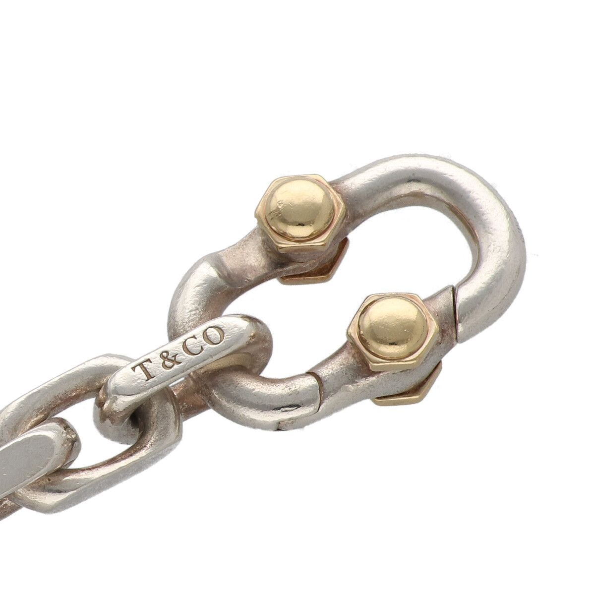 中古】 Tiffany ＆ Co. ティファニー メイカーズ ワイドチェーン