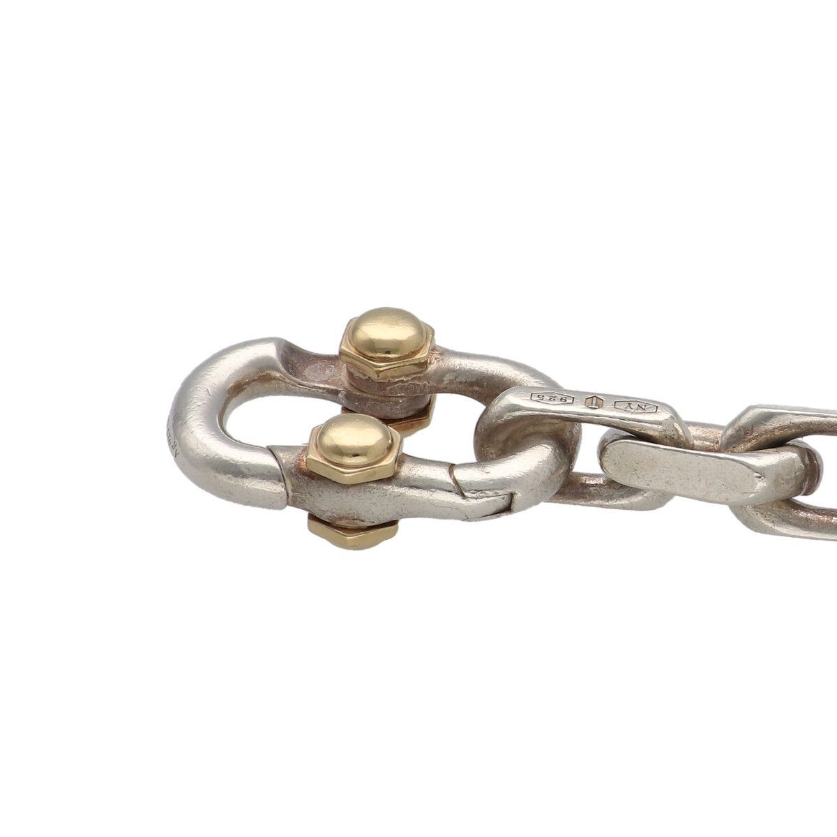 中古】 Tiffany ＆ Co. ティファニー メイカーズ ワイドチェーン