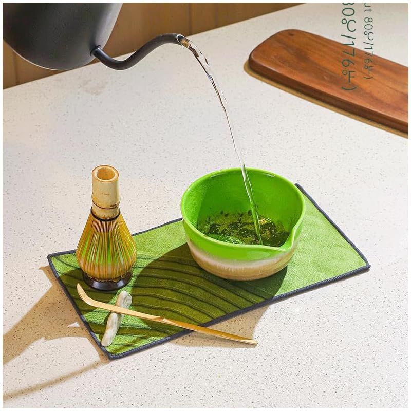 抹茶茶碗セット 茶道7点セットは 初心者向けで 天然竹しゃもじ伝統竹製