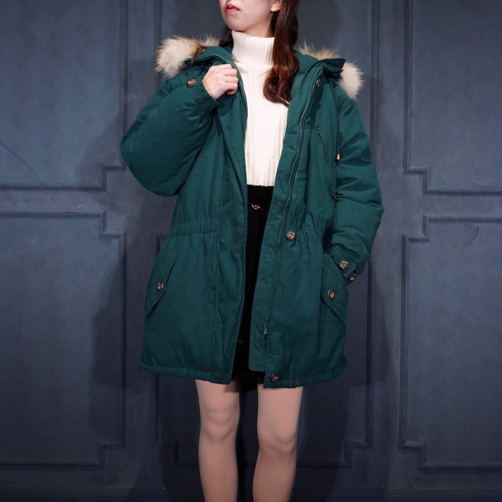 90’s USA VINTAGE Eddie Bauer POLAR PARKA GOOSE DOWN COAT|90年代アメリカ古着エディバウアーポーラーパーカーグースダウンコート