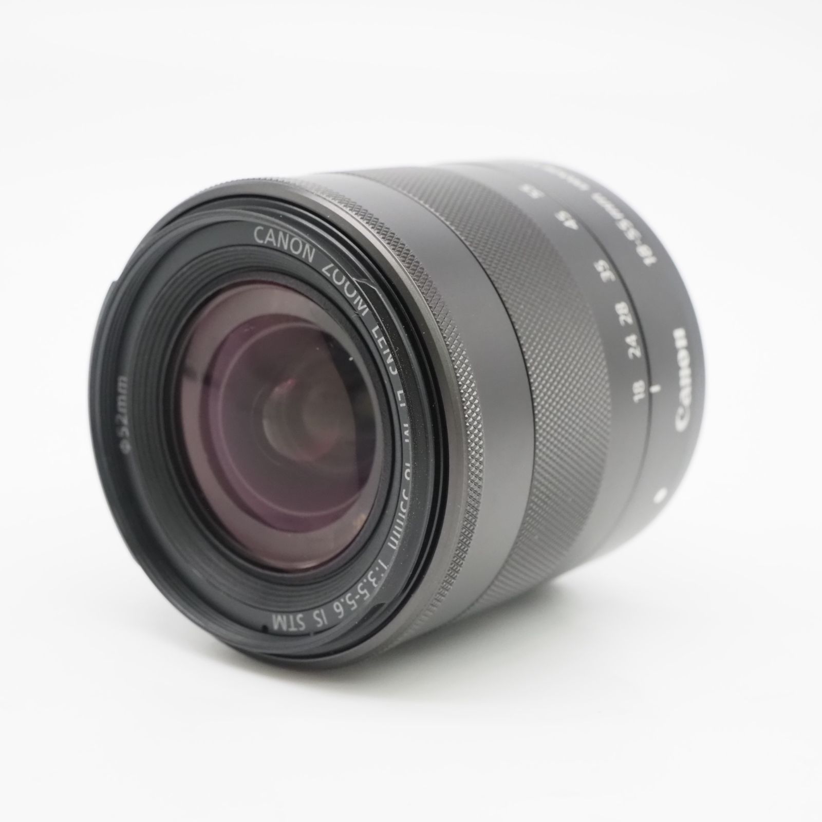 ほぼ CANON キヤノン EF-M 18-55 mm F 3.5-5.6 IS STM｜EOS M用 標準ズーム