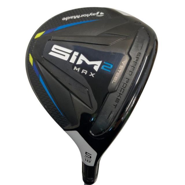 テーラーメイド SIM 2 MAX 5 W フェアウェイウッド FW Speeder 661 EVOLUTION VII フレックスS メンズ 男性用 右利き 右用 Bランク ゴルフクラブ