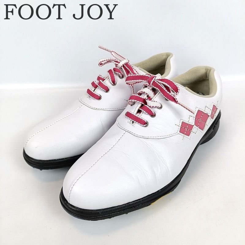 FOOT JOY フットジョイ レディース ゴルフシューズ 24.5cm ホワイト