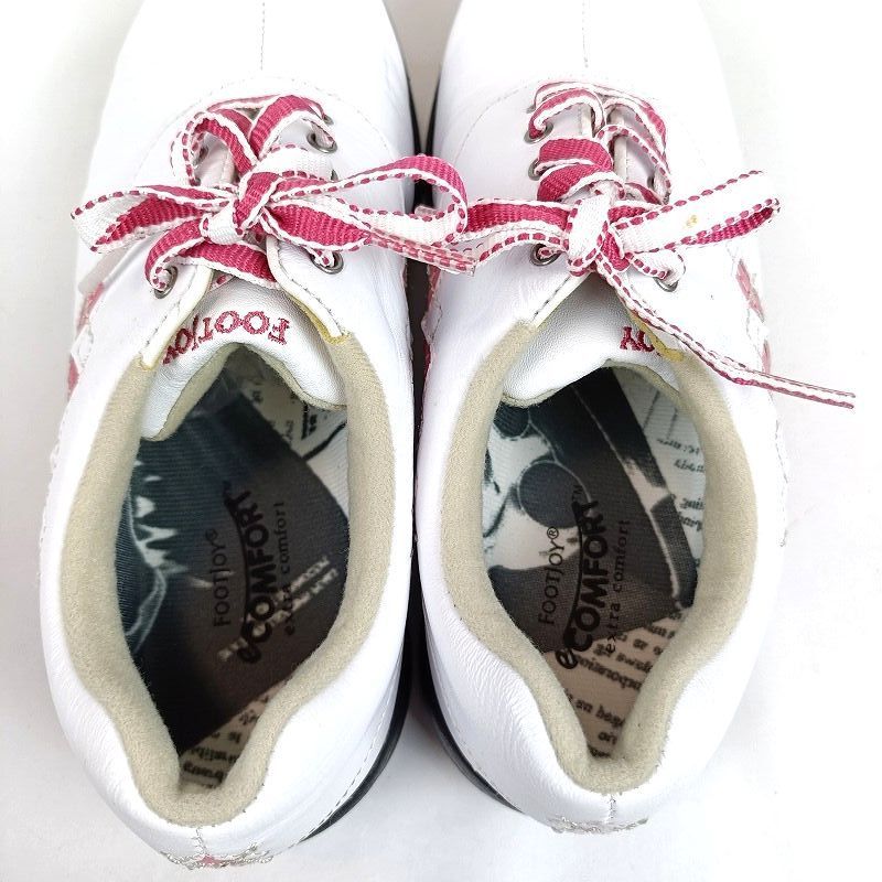 FOOT JOY フットジョイ レディース ゴルフシューズ 24.5cm ホワイト
