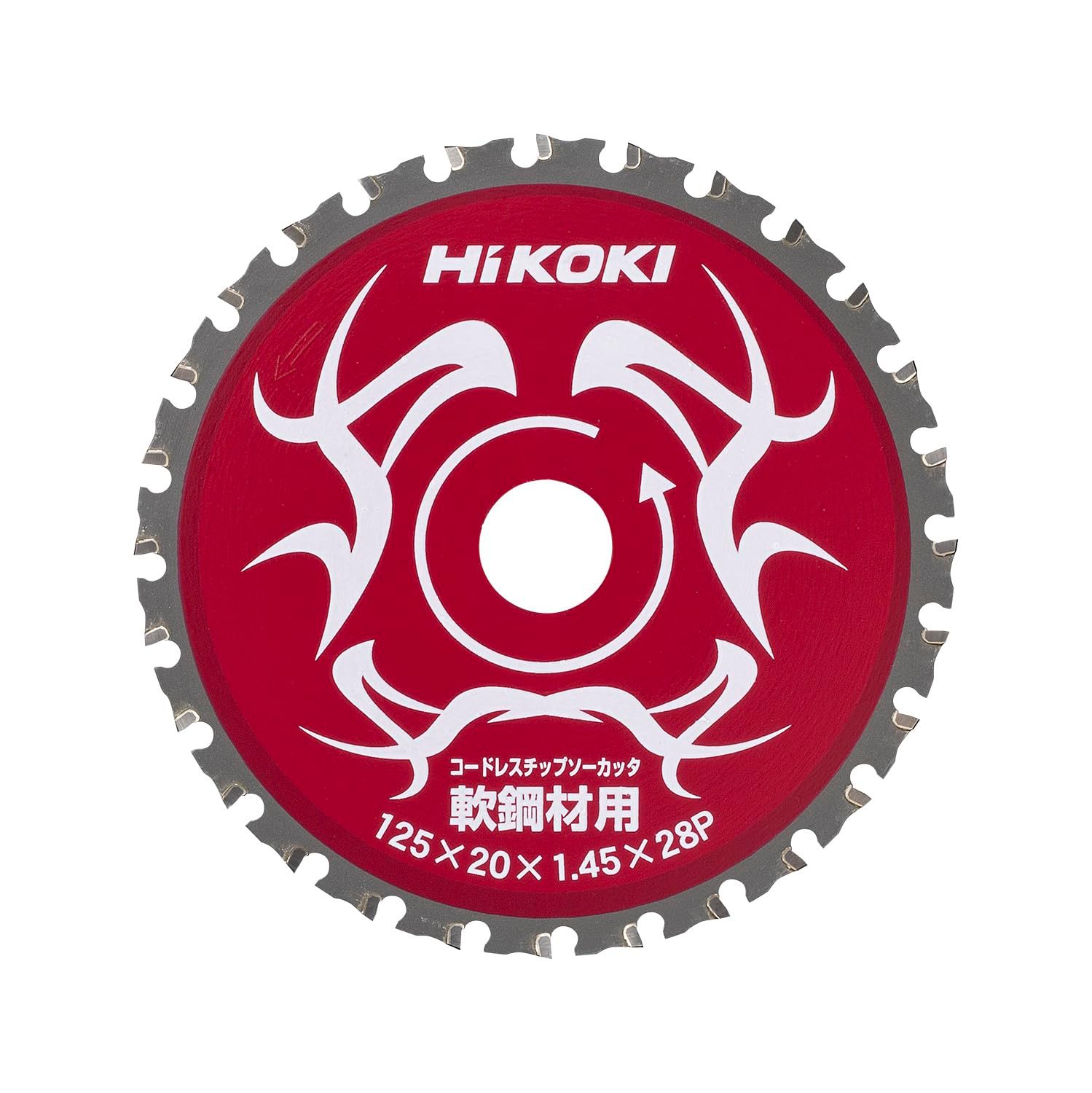 HiKOKI ハイコーキ チップソー 軟鋼材用 径125 mm 刃 コードレスチップソーカッター用 0032 7713