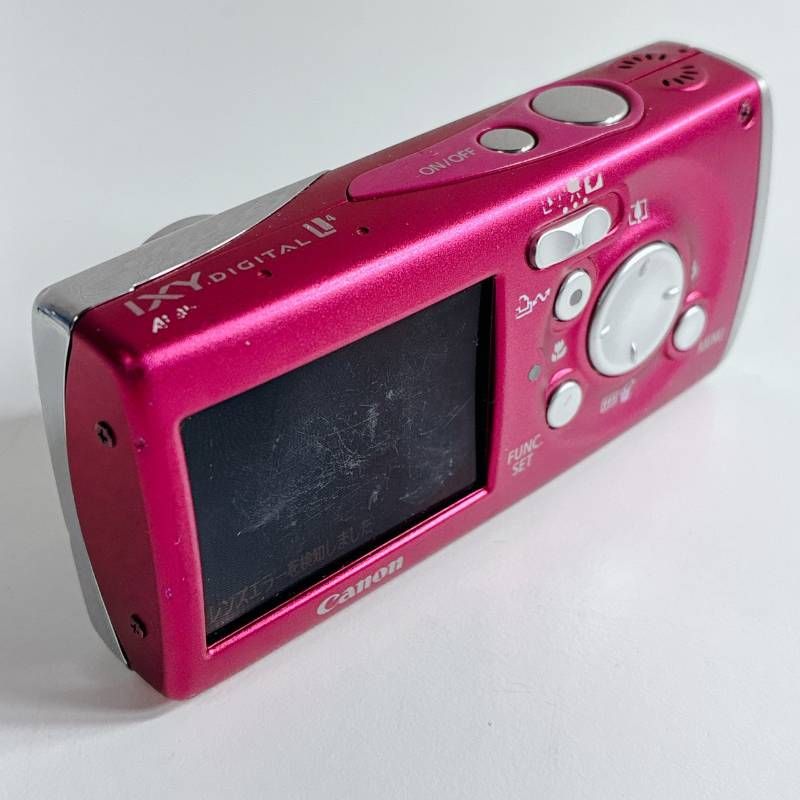 ジャンク Canon IXY DIGITAL L4 リモコン付 キャノン イクシィ