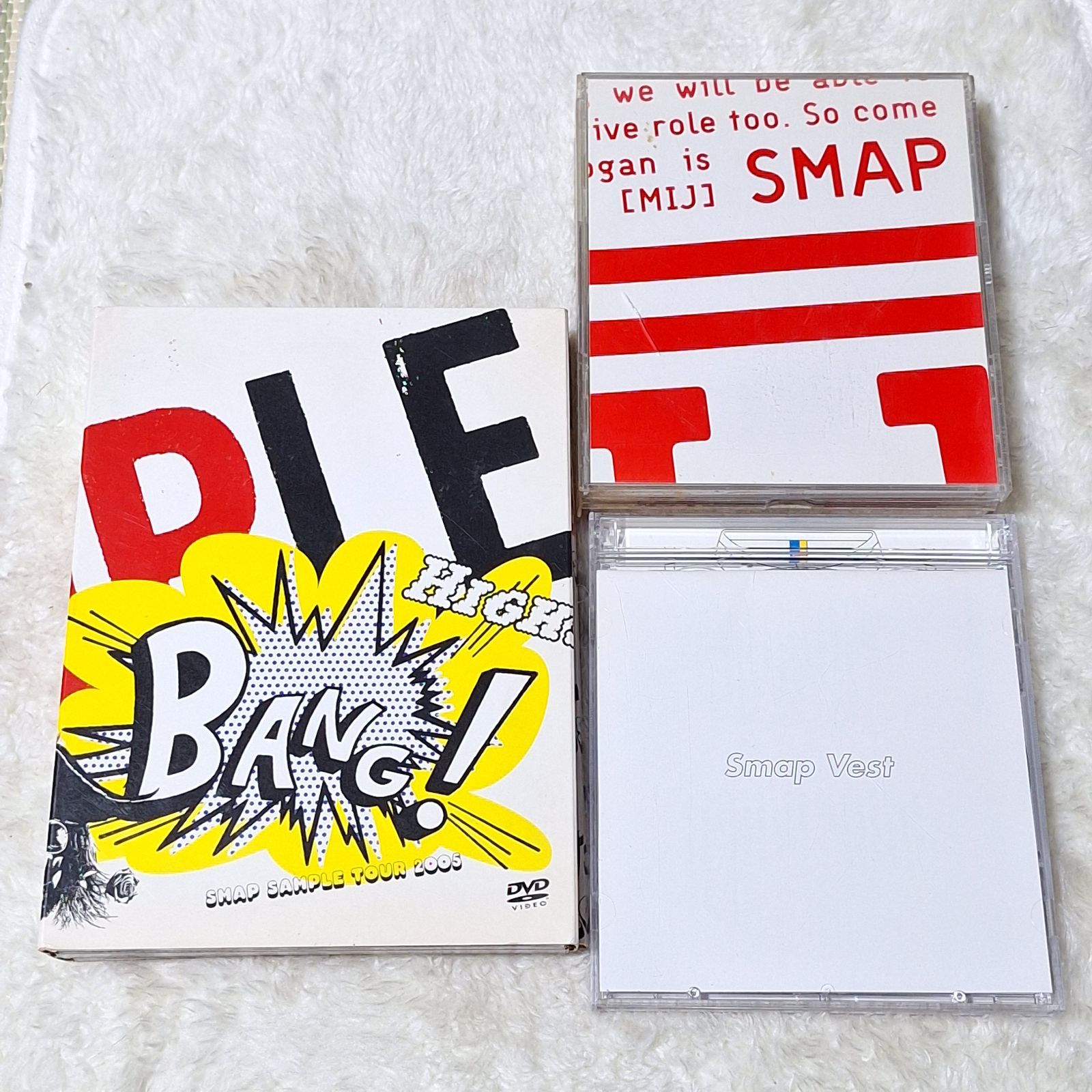SMAPとイッちゃった! SMAP SAMPLE TOUR 2005DVD3枚/SMAP Live MIJ〈3枚