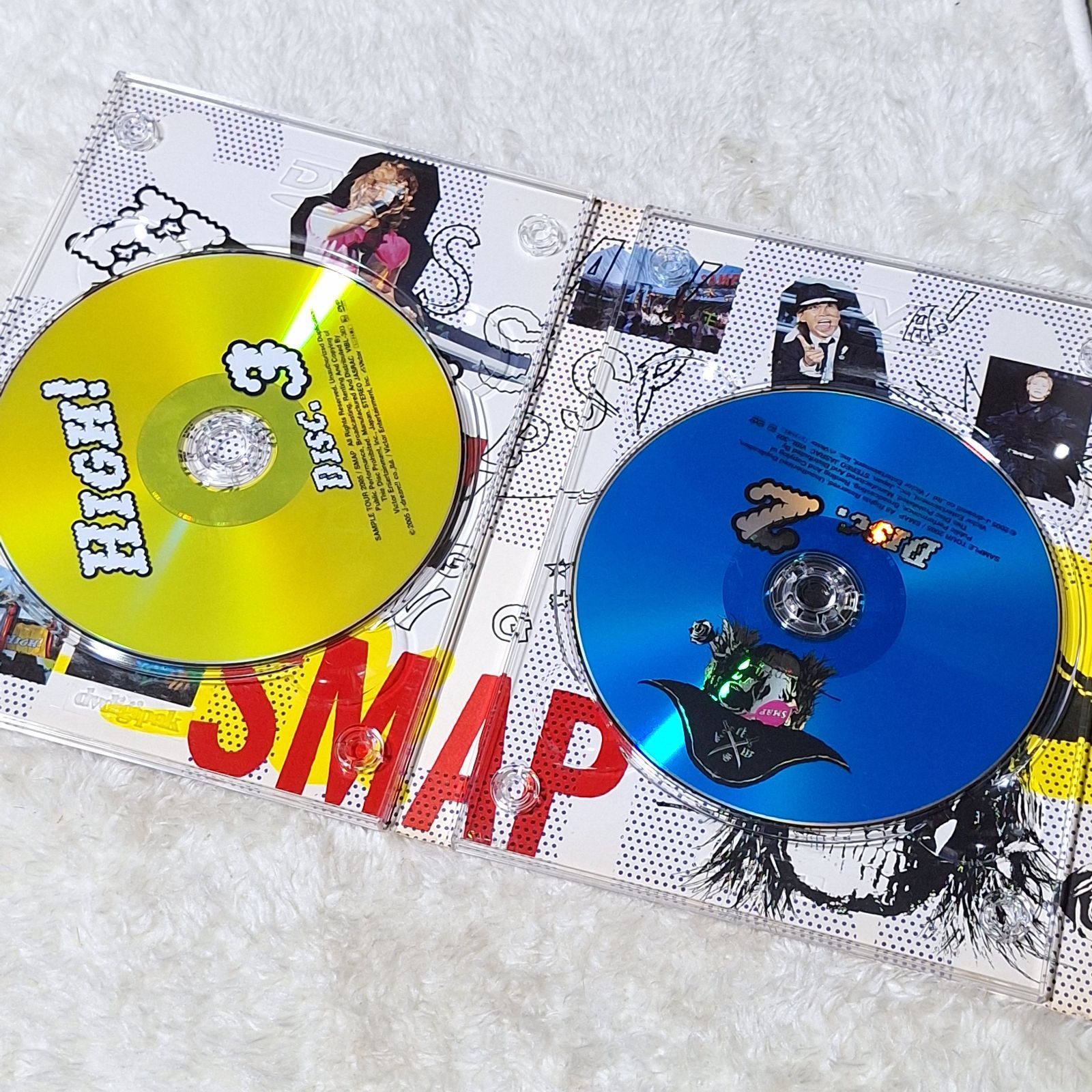 SMAPとイッちゃった! SMAP SAMPLE TOUR 2005DVD3枚/SMAP Live MIJ〈3枚