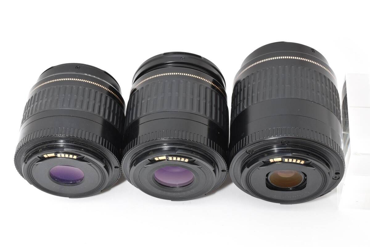  Canon キヤノン EF 80-200 mm F 4.5-5.6 USM|EF 28-80 3.5-5.6 II USM|35-80 4-5.6 USM セット 801 レンズ(ズーム) カメラ
