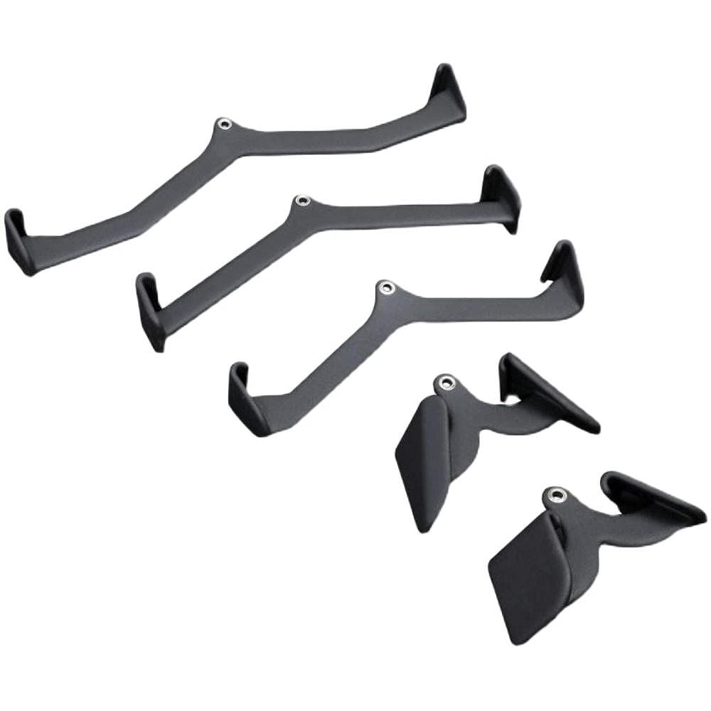 ジム|ホームケーブルマシンアタッチメント フィットネス設備アクセサリー 漕艇トレーニングハンドル ラットプルダウンバー スリッププルバー