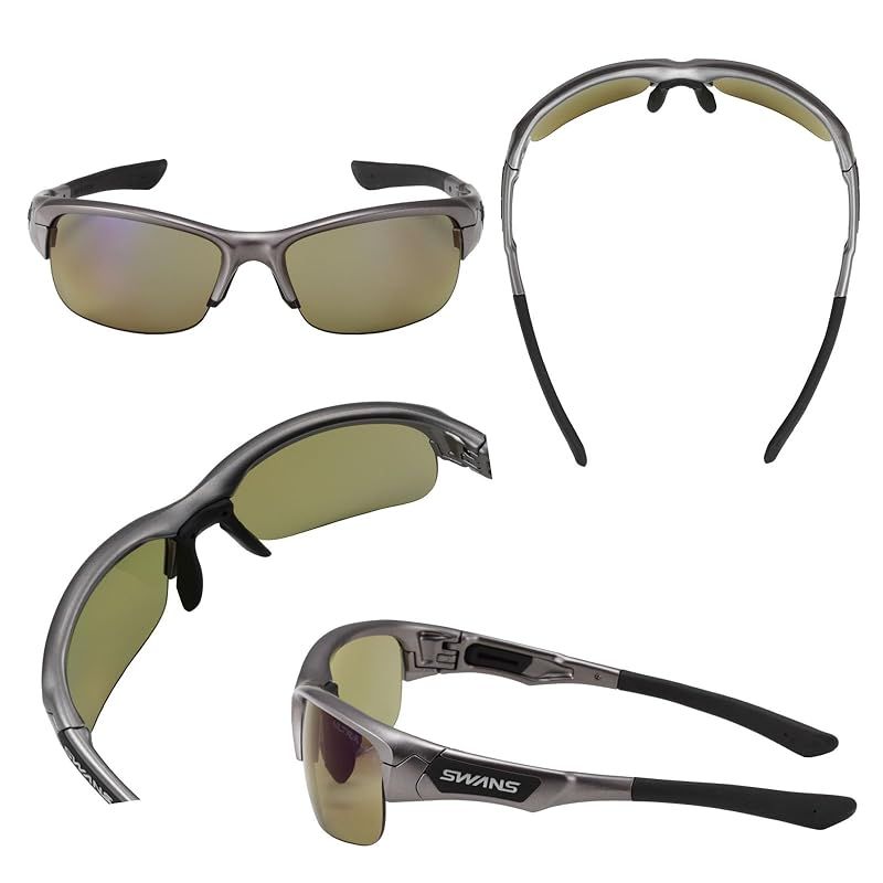 スワンズ] スポーツ 偏光 サングラス スプリングボック SPB-0168 GMR