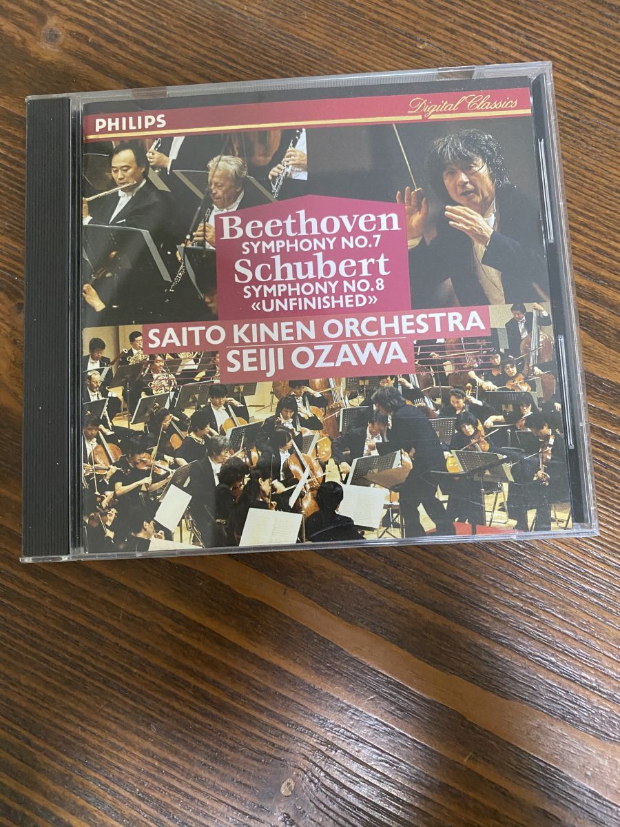 ベートーヴェン 交響曲第7番 シューベルト 交響曲第8番《未完成》 小澤