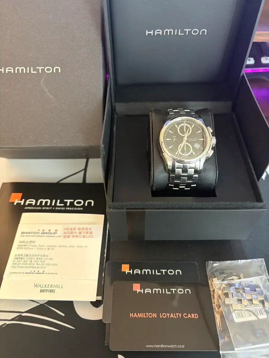 HAMILTON ハミルトン ジャズマスター オート クロノ フルセット