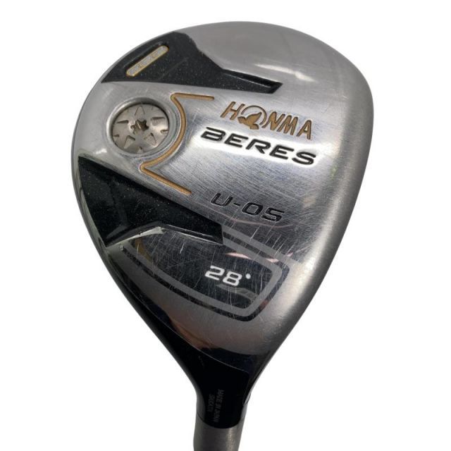 本間ゴルフ BERES U-05 28° ユーティリティ UT 2 S ARMRQ∞ 53 フレックスR メンズ 男性用 右利き 右用 Cランク ゴルフクラブ