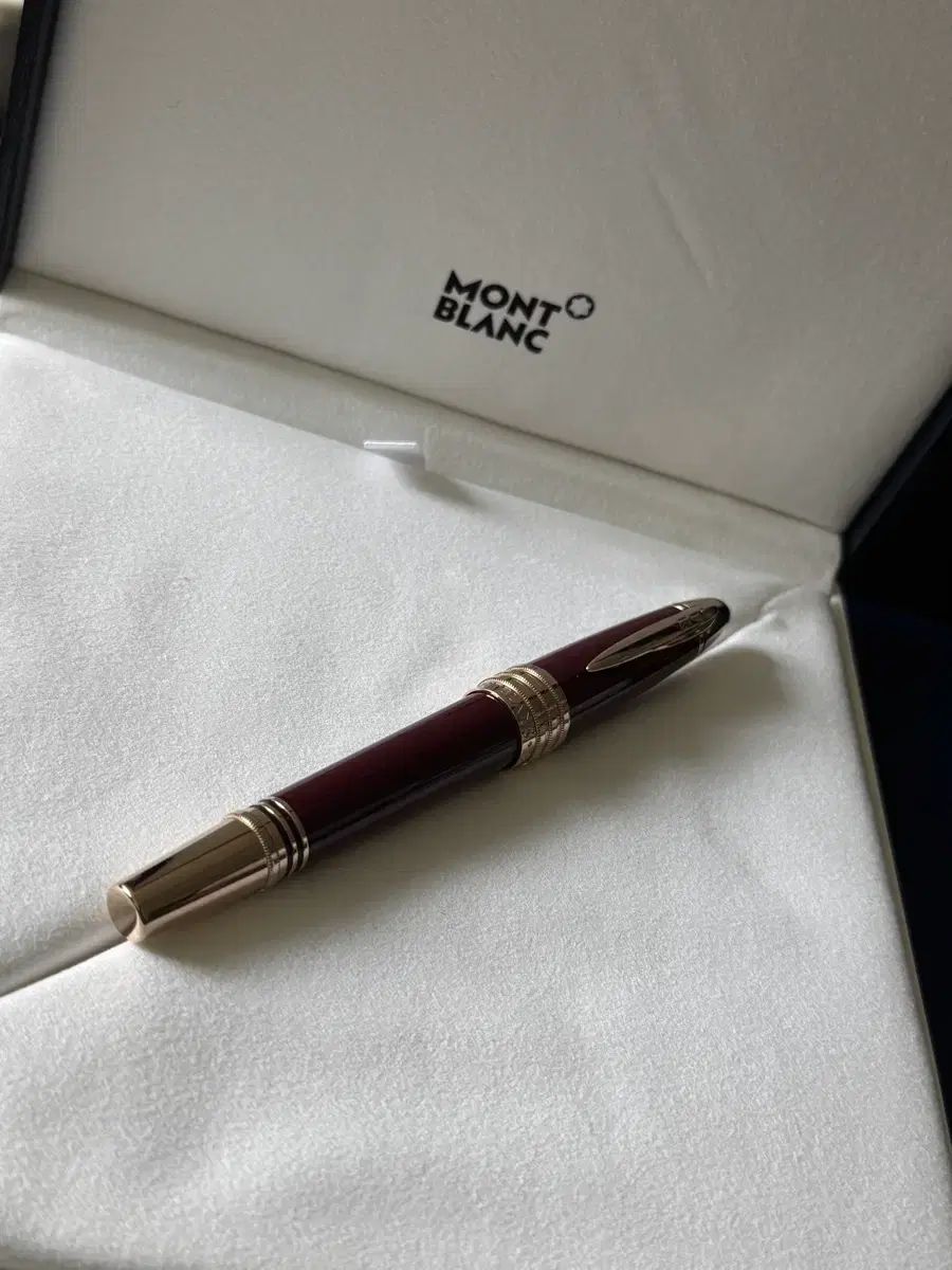 モンブラン JFK 万年筆 バーガンディ ゴールド フルセット - メルカリ