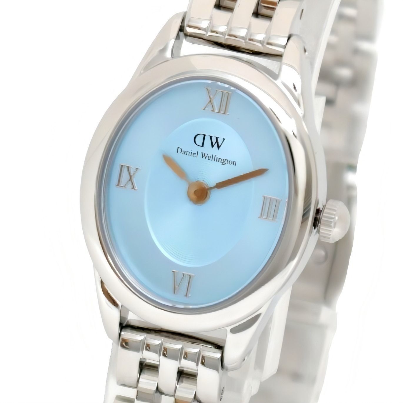ギフト対応可 ダニエルウェリントン DANIEL WELLINGTON 腕時計 Ophelia Mini Silver レディース アイスブルー シルバー クオーツ アナログ おしゃれ ブランド 記念 プレゼント ギフト