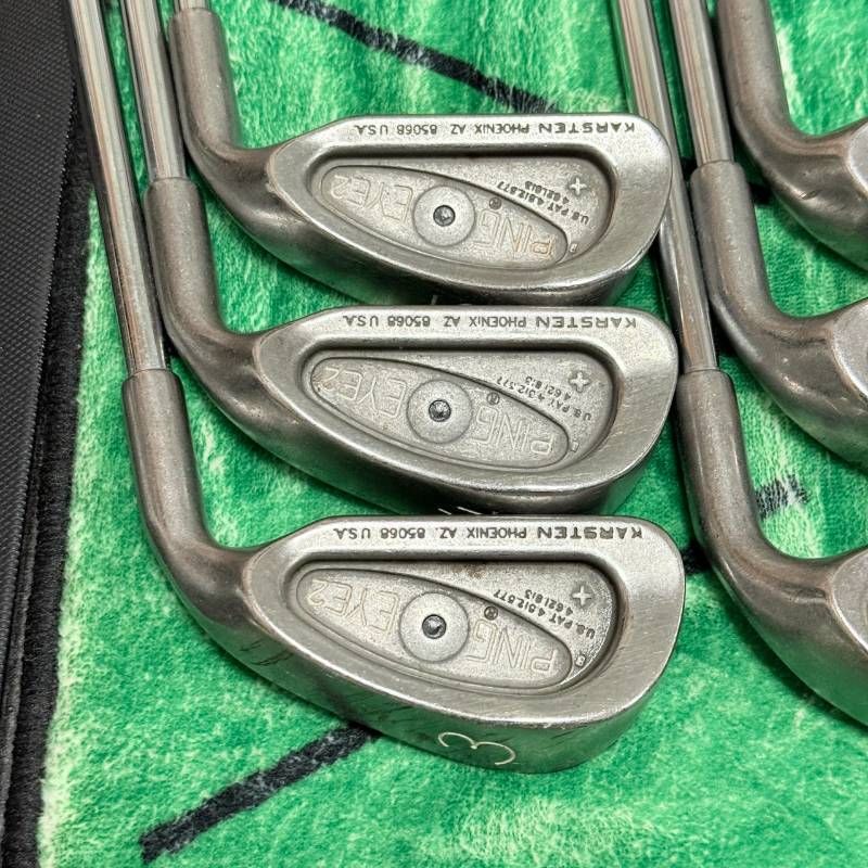 PING EYE2 ピン 青ドット アイアン 9本セット ゴルフ 名器 稀少品 PING EYE2 ピン 青ドット アイアン 9本セット ゴルフ 名器 稀少品 楽天