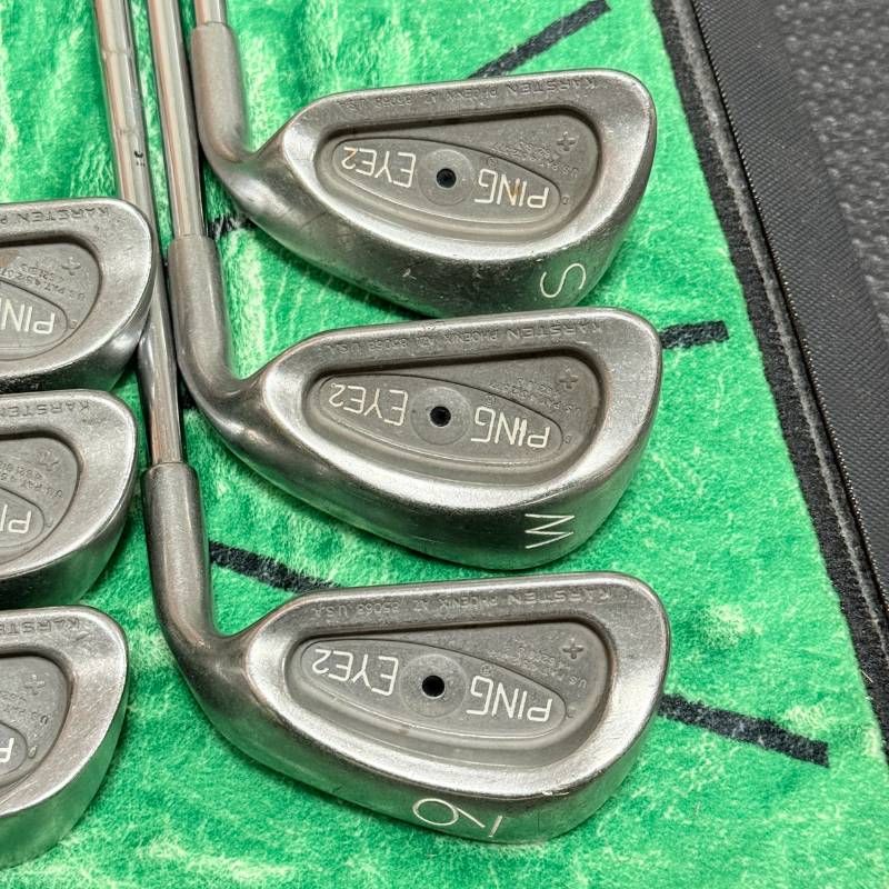 PING EYE2 + ピン アイ プラス 黒 ブラック ドット スチール アイアン