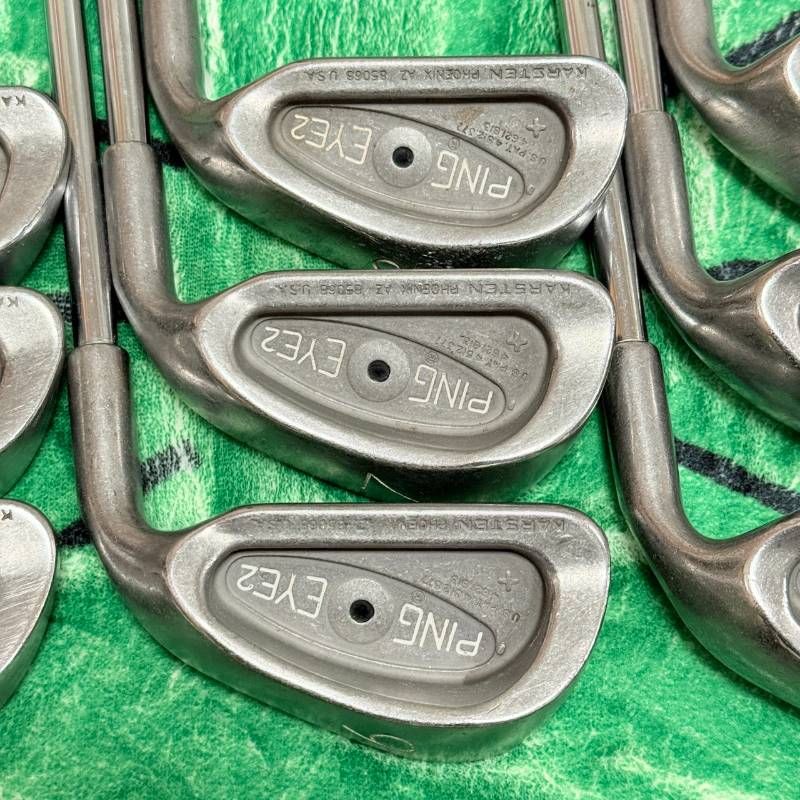 PING EYE2 + ピン アイ プラス 黒 ブラック ドット スチール アイアン