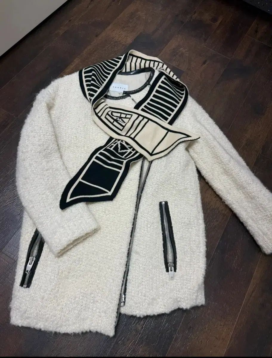 Sandro アイボリー ジャケット 36 サンドロ