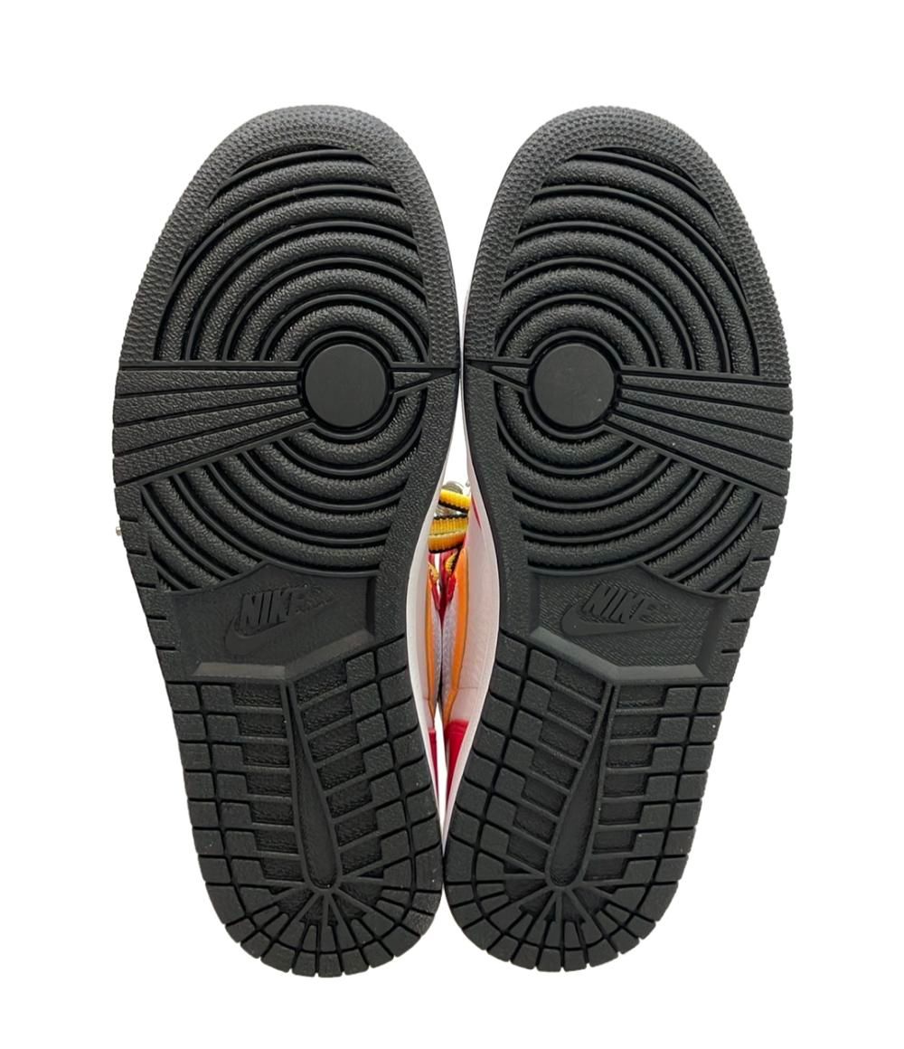  エアジョーダン ナイキ ハイカットスニーカー ライト フュージョンレッド エアジョーダン1 レトロ ハイ OG 555088-603 メンズ SIZE 27.5 L Air Jordan NIKE スニーカー 靴