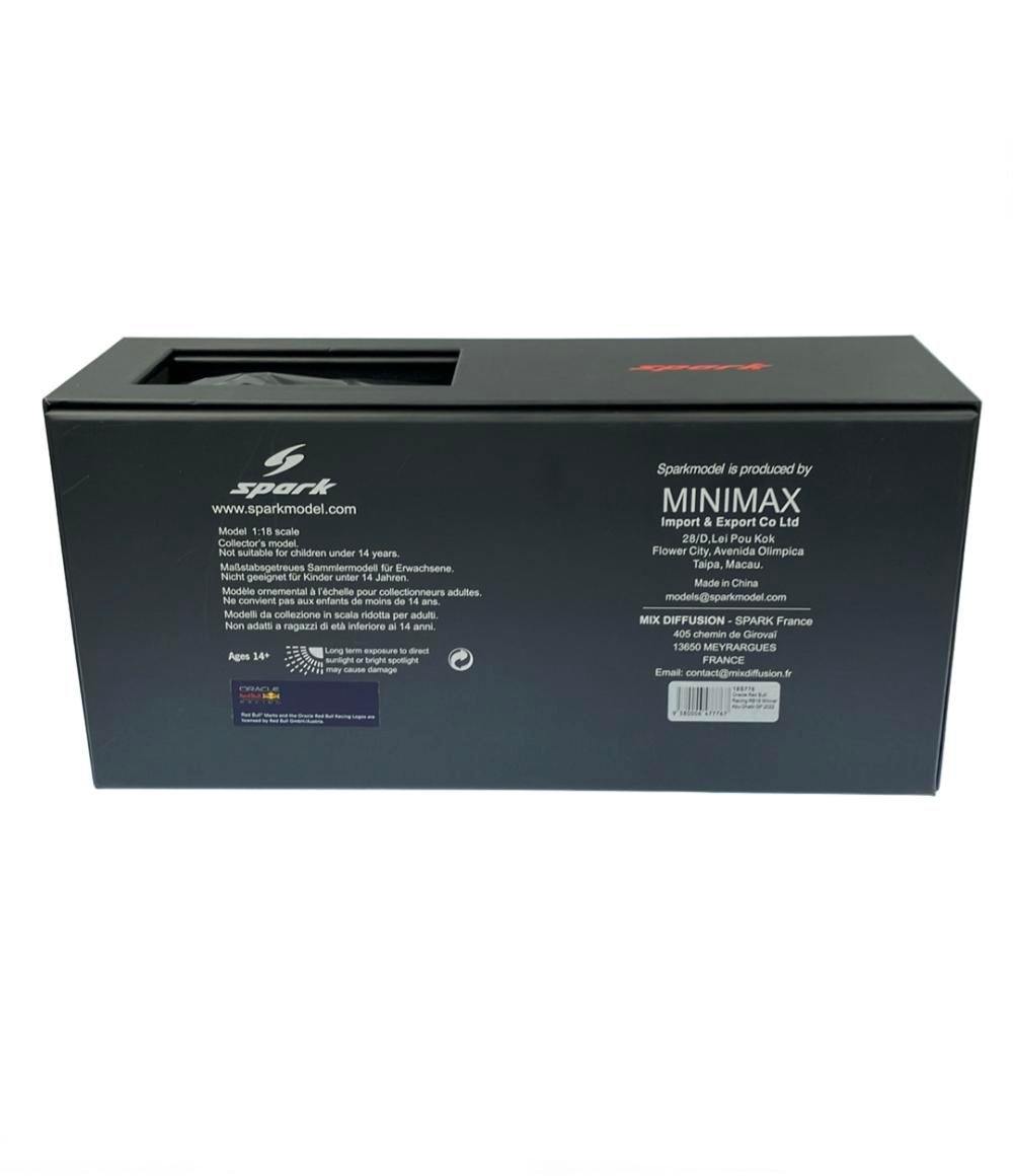 Spark レッドブル RB 18 マックス フェルスタッペン 2025年アブダビGP優勝車 1 ミニカー