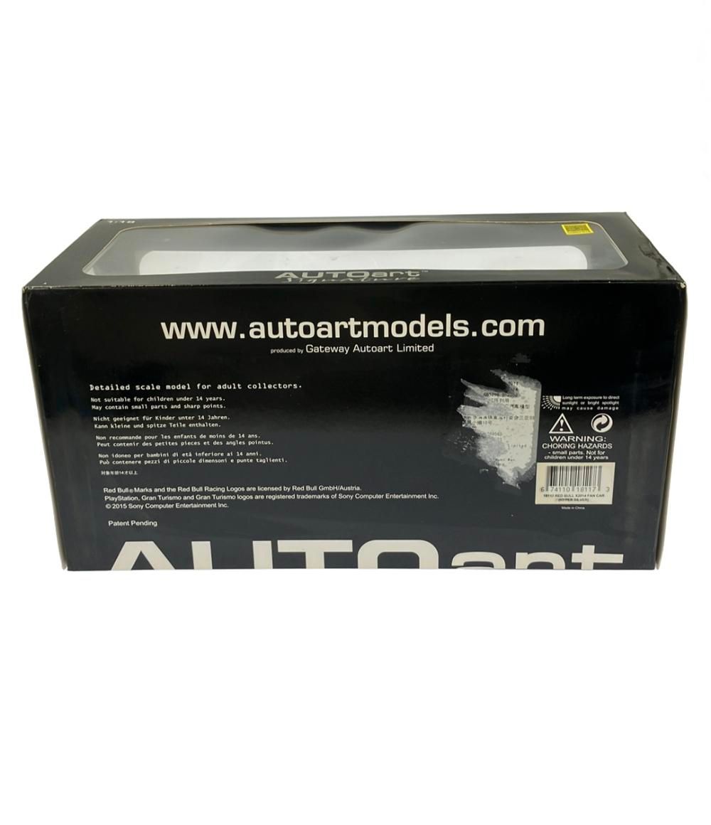 オートアート グランツーリスモ レッドブル X 2014 1 18 ミニカー