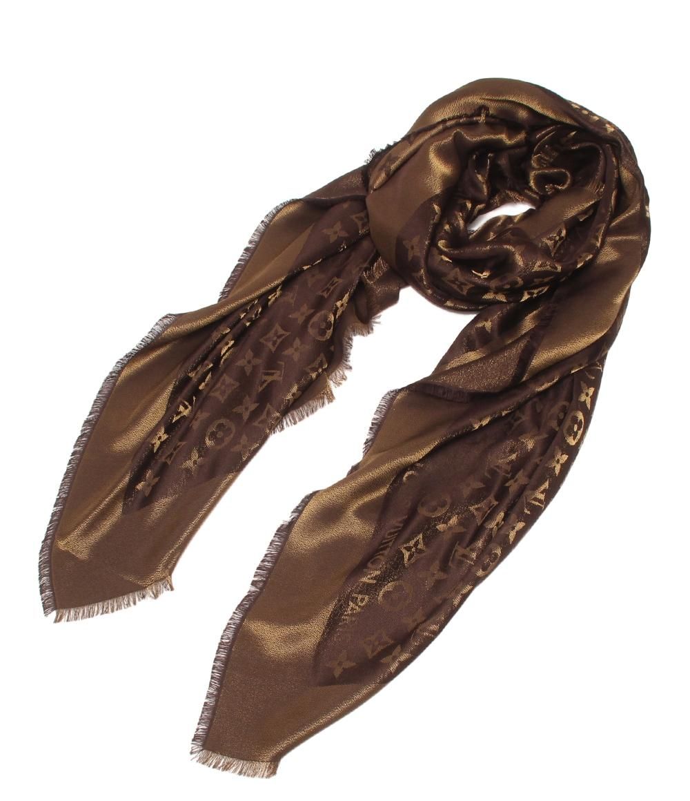 美品 ルイ・ヴィトン 大判ストール ショール ショール・モノグラム