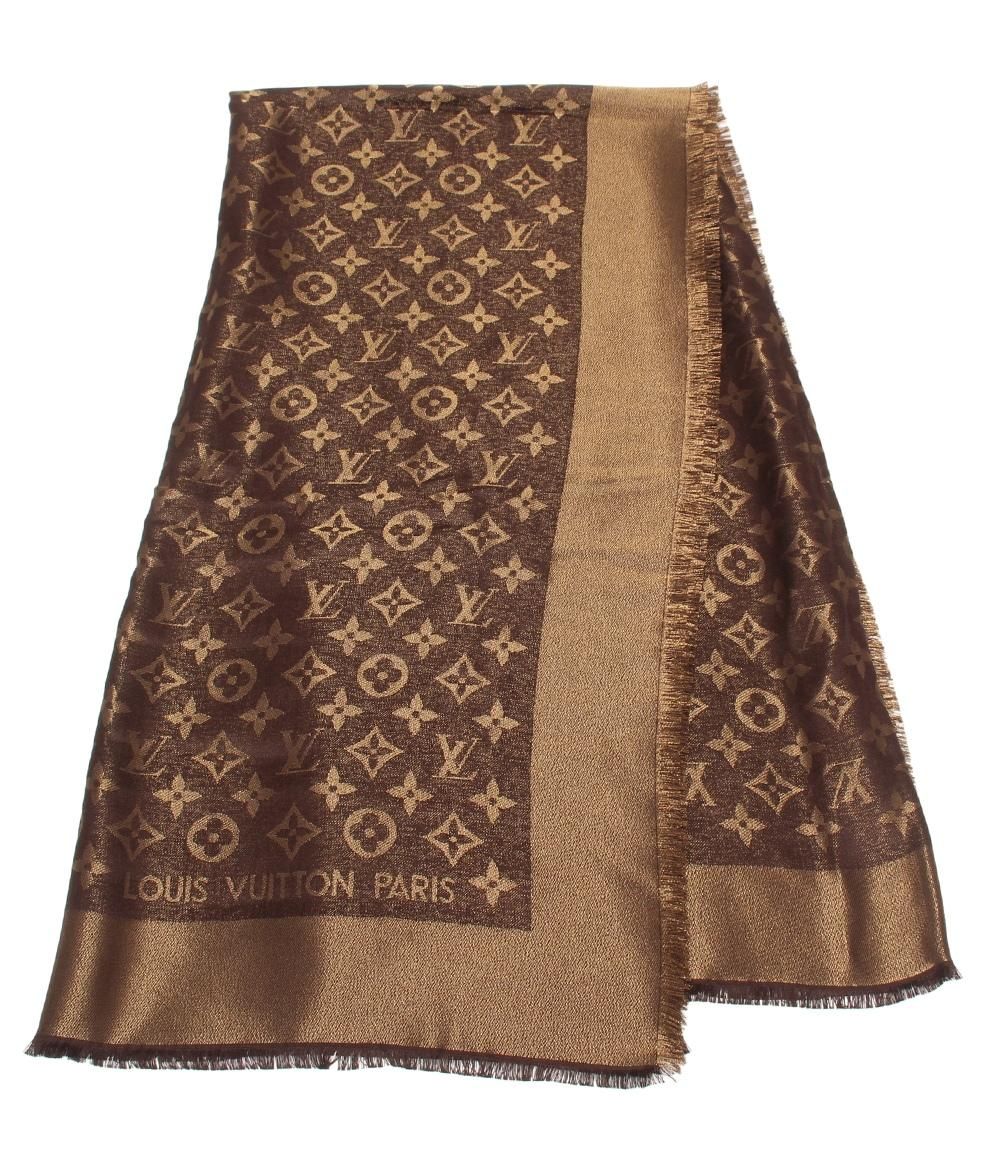 美品 ルイ・ヴィトン 大判ストール ショール ショール・モノグラム