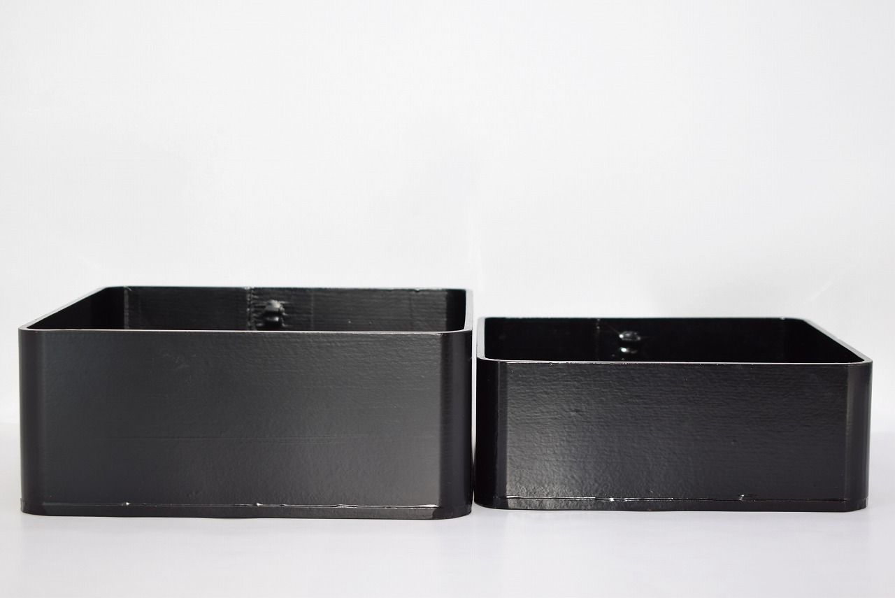 茶道具 神折敷 一閑塗 炭斗 大小 茶道 05-9415 - メルカリ