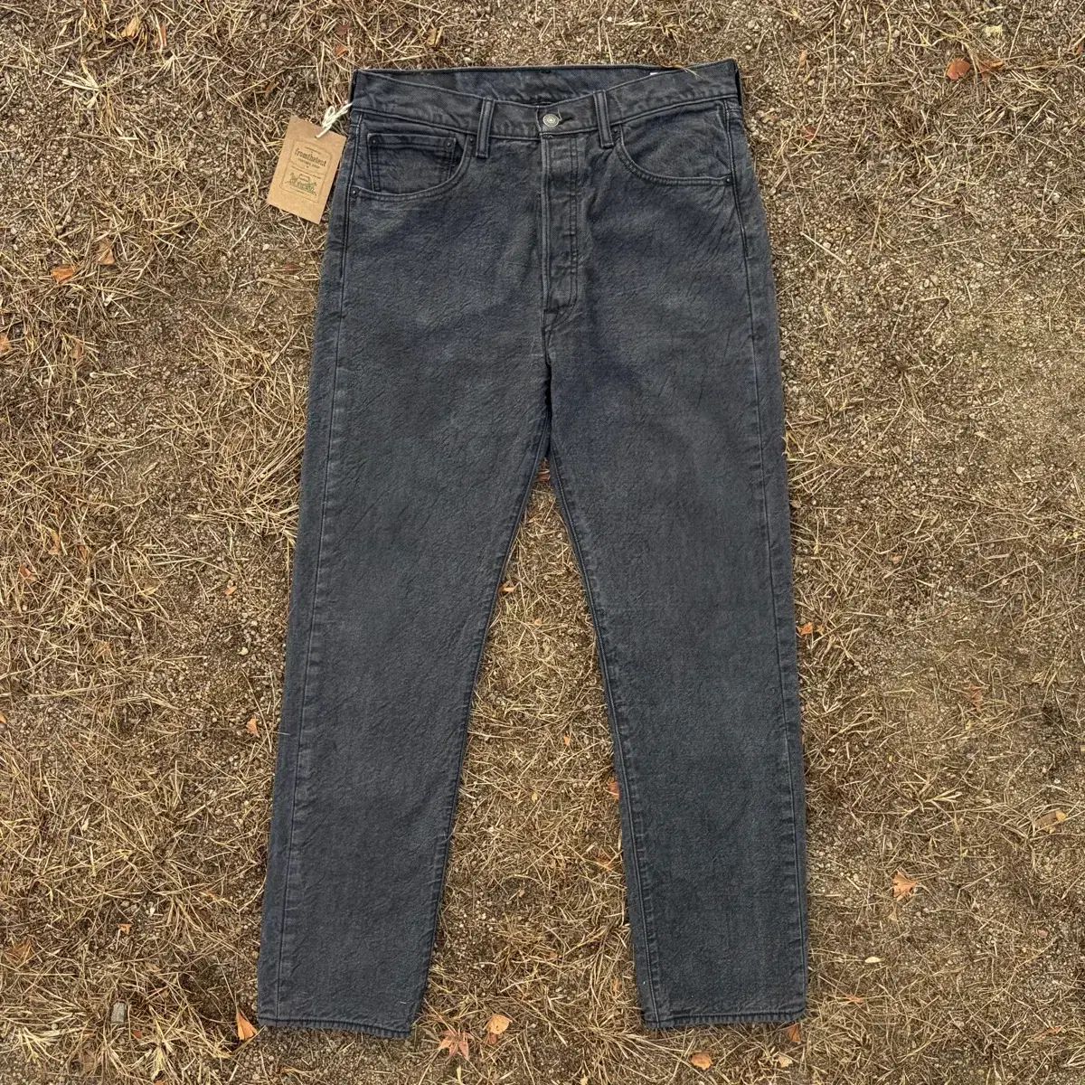 33 リーバイス 501 ストレート DARK GREY デニム