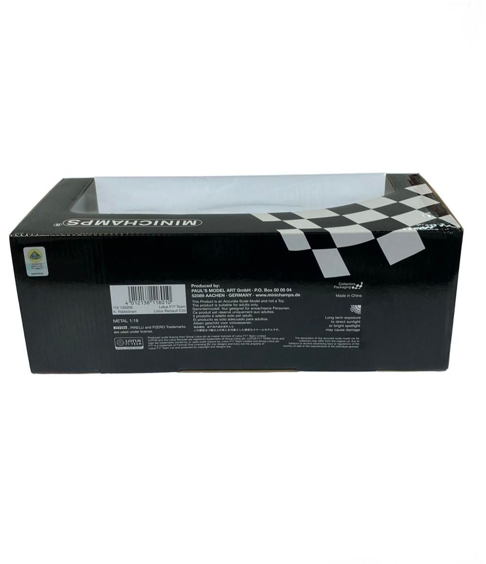 MINICHAMPS ロータスルノー E20 キミ・ライコネン 2012年アブダビGP