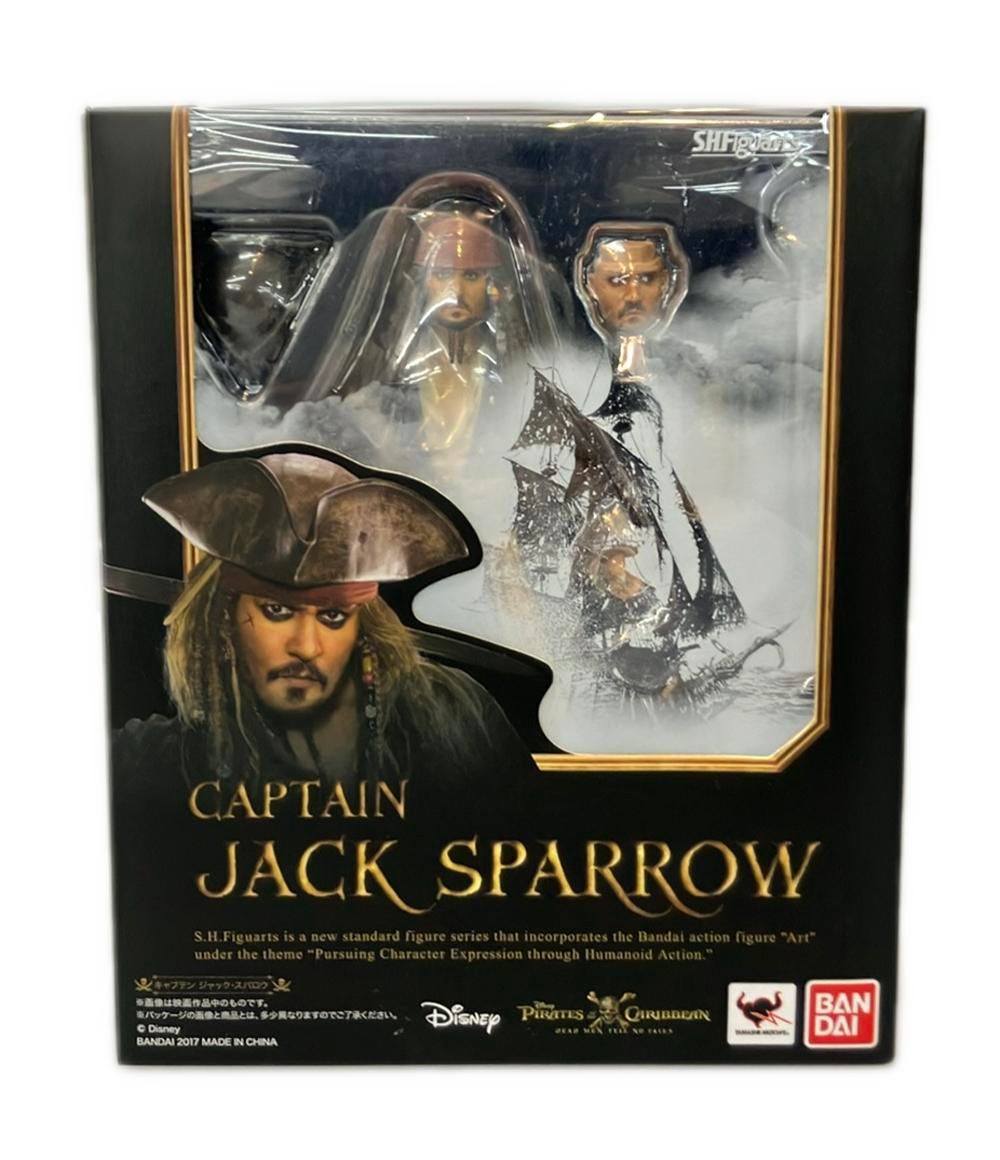 BANDAI パイレーツ オブ カリビアン S.H.Figuarts キャプテン ジャック スパロウ アクションフィギュア